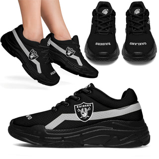 Edition Chunky Sneakers With Line Oakland Raiders Shoes