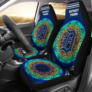 Magical And Vibrant Detroit Tigers Car Seat Covers