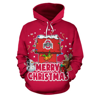 Funny Merry Christmas Ohio State Buckeyes Hoodie 2019