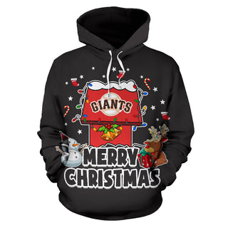 Funny Merry Christmas San Francisco Giants Hoodie 2019