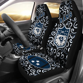 Artist SUV Los Angeles Rams Seat Covers Sets For Car