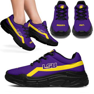 Edition Chunky Sneakers With Line LSU Tigers Shoes