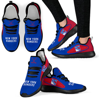 Legend React New York Rangers Mesh Knit Sneakers