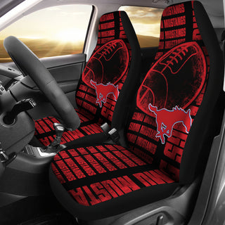 The Victory SMU Mustangs Car Seat Covers