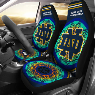 Magical And Vibrant Notre Dame Fighting Irish Car Seat Covers