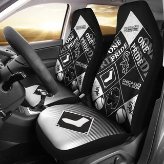 Pride Flag Chicago White Sox Car Seat Covers