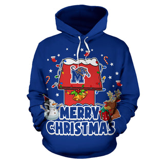 Funny Merry Christmas Memphis Tigers Hoodie 2019