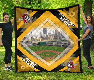 Pro Pittsburgh Pirates Stadium Quilt For Fan