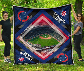 Pro Chicago Cubs Stadium Quilt For Fan