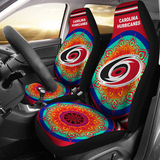 Magical And Vibrant Carolina Hurricanes Car Seat Covers