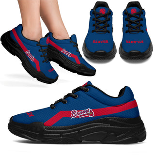 Edition Chunky Sneakers With Line Atlanta Braves Shoes