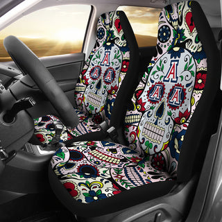 Party Skull Arizona Wildcats Car Seat Covers