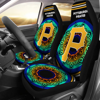 Magical And Vibrant Pittsburgh Pirates Car Seat Covers