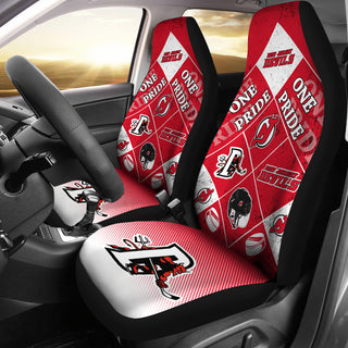 Pride Flag New Jersey Devils Car Seat Covers