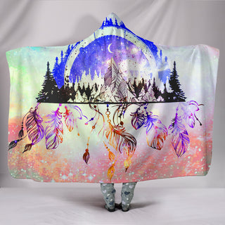 Forest Camping Hooded Blankets