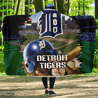 Special Edition Detroit Tigers Home Field Advantage Hooded Blanket