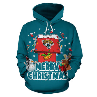 Funny Merry Christmas Jacksonville Jaguars Hoodie 2019