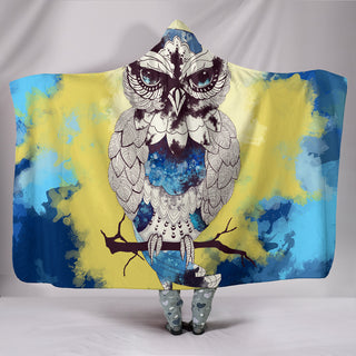 Best Owl Design Hooded Blankets