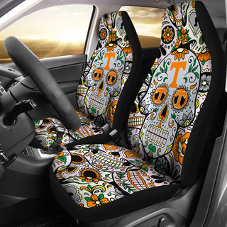 Party Skull Tennessee Volunteers Car Seat Covers