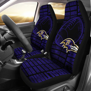 The Victory Baltimore Ravens Car Seat Covers