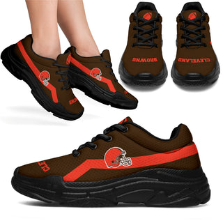 Edition Chunky Sneakers With Line Cleveland Browns Shoes