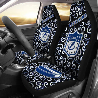 Artist SUV Tampa Bay Lightning Seat Covers Sets For Car