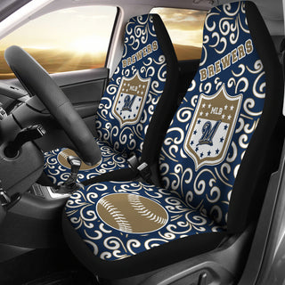 Artist SUV Milwaukee Brewers Seat Covers Sets For Car