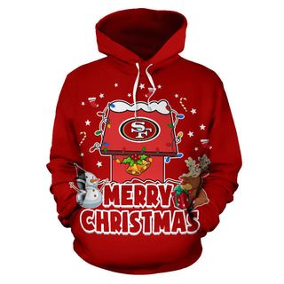 Funny Merry Christmas San Francisco 49ers Hoodie 2019