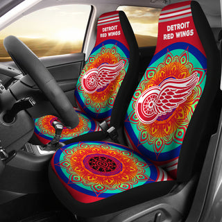 Magical And Vibrant Detroit Red Wings Car Seat Covers