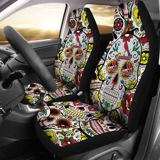 Party Skull St. Louis Cardinals Car Seat Covers