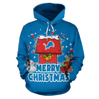 Funny Merry Christmas Detroit Lions Hoodie 2019