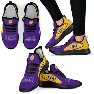 Legend React LSU Tigers Mesh Knit Sneakers