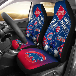 Pride Flag Chicago Cubs Car Seat Covers