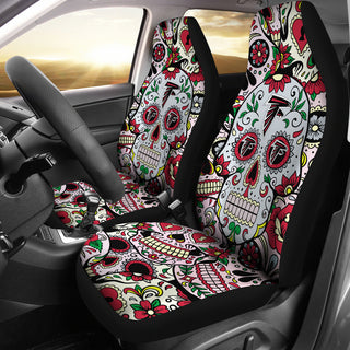 Party Skull Atlanta Falcons Car Seat Covers