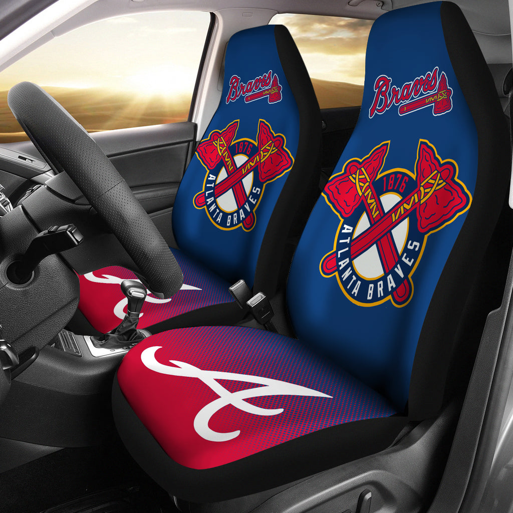 New Fashion Fantastic Atlanta Braves Car Seat Covers