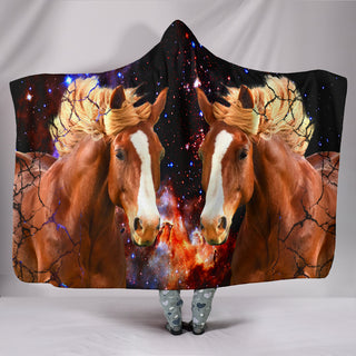 Horse Hooded Blankets