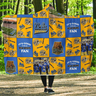 It's Good To Be An UCLA Bruins Fan Hooded Blanket