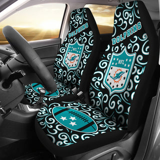 Artist SUV Miami Dolphins Seat Covers Sets For Car