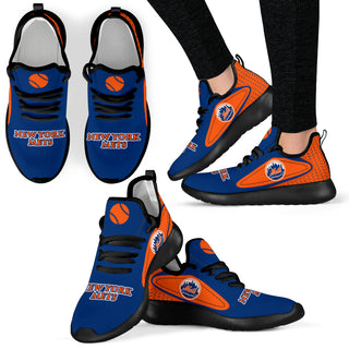 Legend React New York Mets Mesh Knit Sneakers