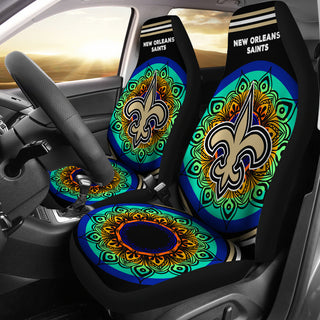 Magical And Vibrant New Orleans Saints Car Seat Covers