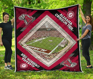 Pro Alabama Crimson Tide Stadium Quilt For Fan