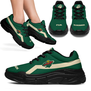 Edition Chunky Sneakers With Line Minnesota Wild Shoes