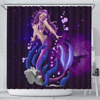 Be A Mermaid Shower Curtains