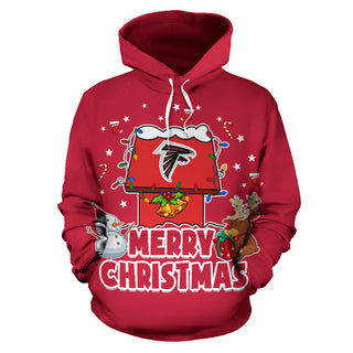 Funny Merry Christmas Atlanta Falcons Hoodie 2019
