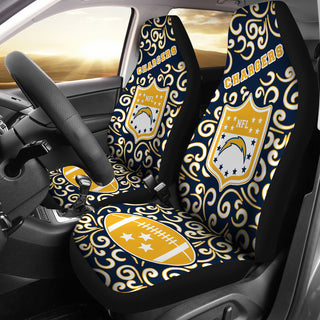 Artist SUV Los Angeles Chargers Seat Covers Sets For Car