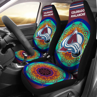 Magical And Vibrant Colorado Avalanche Car Seat Covers