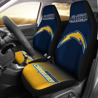 New Fashion Fantastic Los Angeles Chargers Car Seat Covers