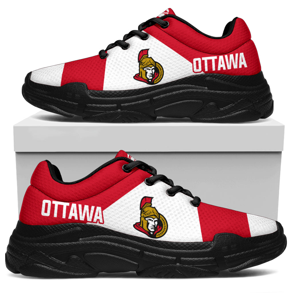 Pro Shop Logo Ottawa Senators Chunky Sneakers – Best Funny Store
