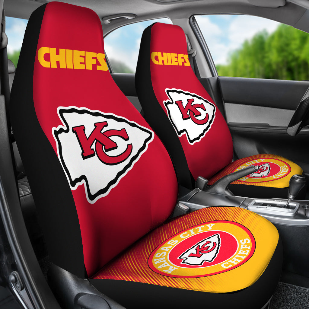 NFL Kansas City Chiefs Louis Vuitton Car Seat Cover - LIMITED EDITION