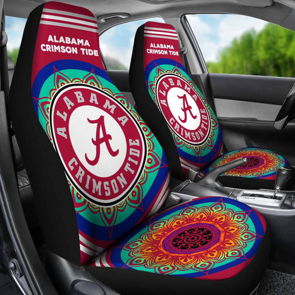 Alabama Crimson Tide Grinch Christmas Car Seat Cover - USALast